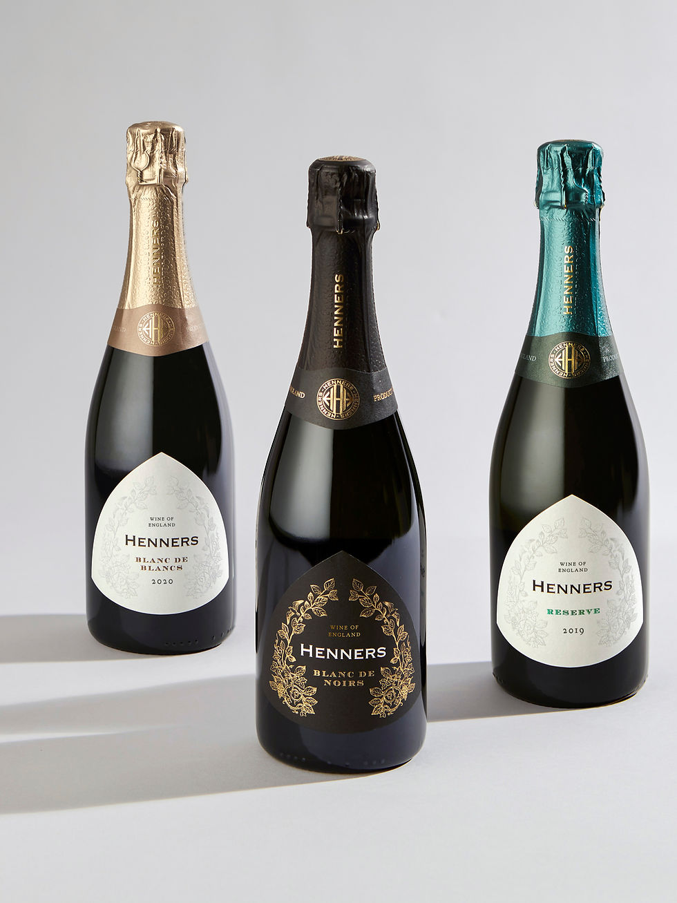 Henners Premium Reserve Trio | Henners Reserve, Henners Blanc de Noirs, Henners Blanc de Blancs