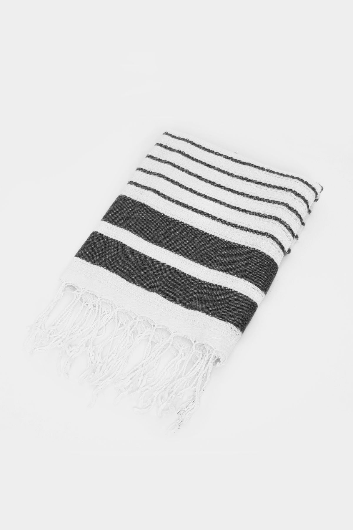 Siyah Bambu Bodrum Peştemal