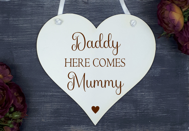 Wedding Heart (Daddy Here Comes Mummy)