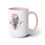 Thumbnail: Two-Tone Coffee Mugs, 15oz