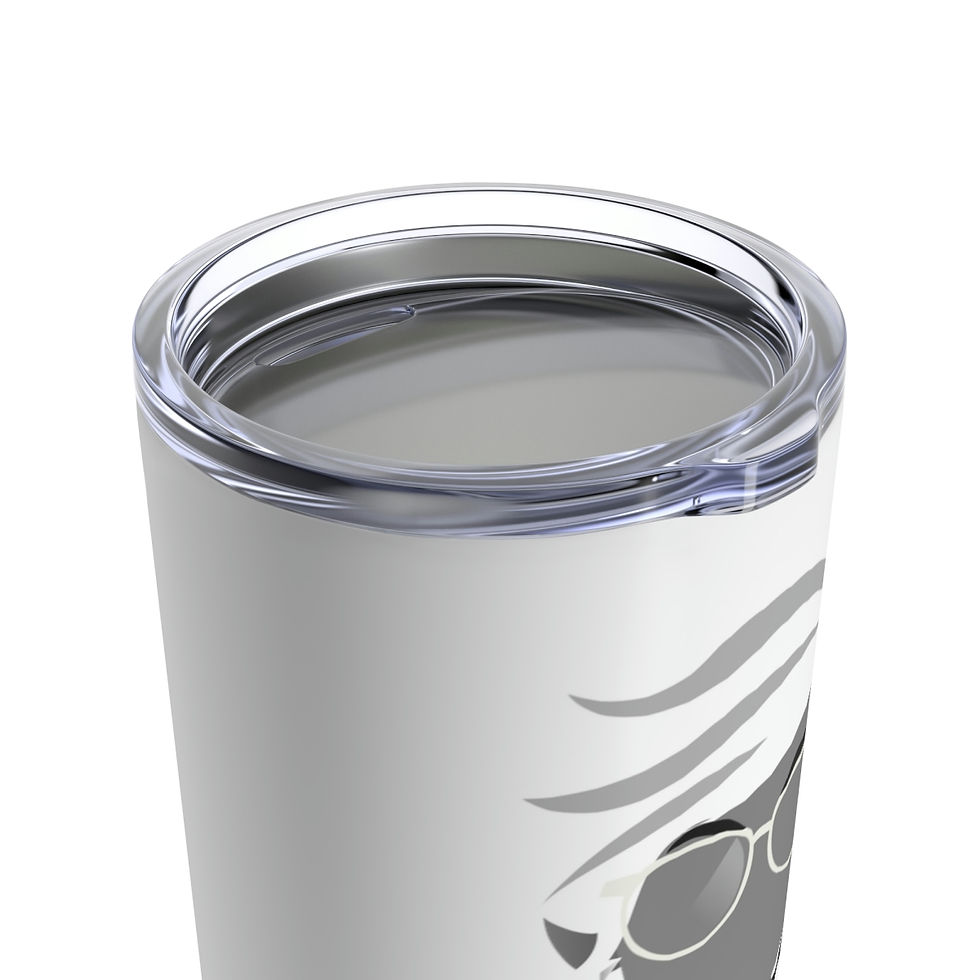 Thumbnail: Close-up of 40 AF 20oz Tumbler lid, showcasing durable and spill-proof design