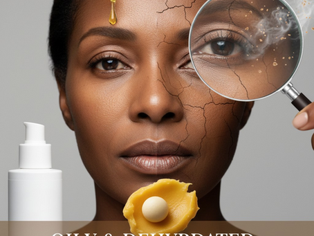 "The Oily Woman's Guide to Not Drying Out: Oily & Dehydrated? The Midlife Skin Paradox”