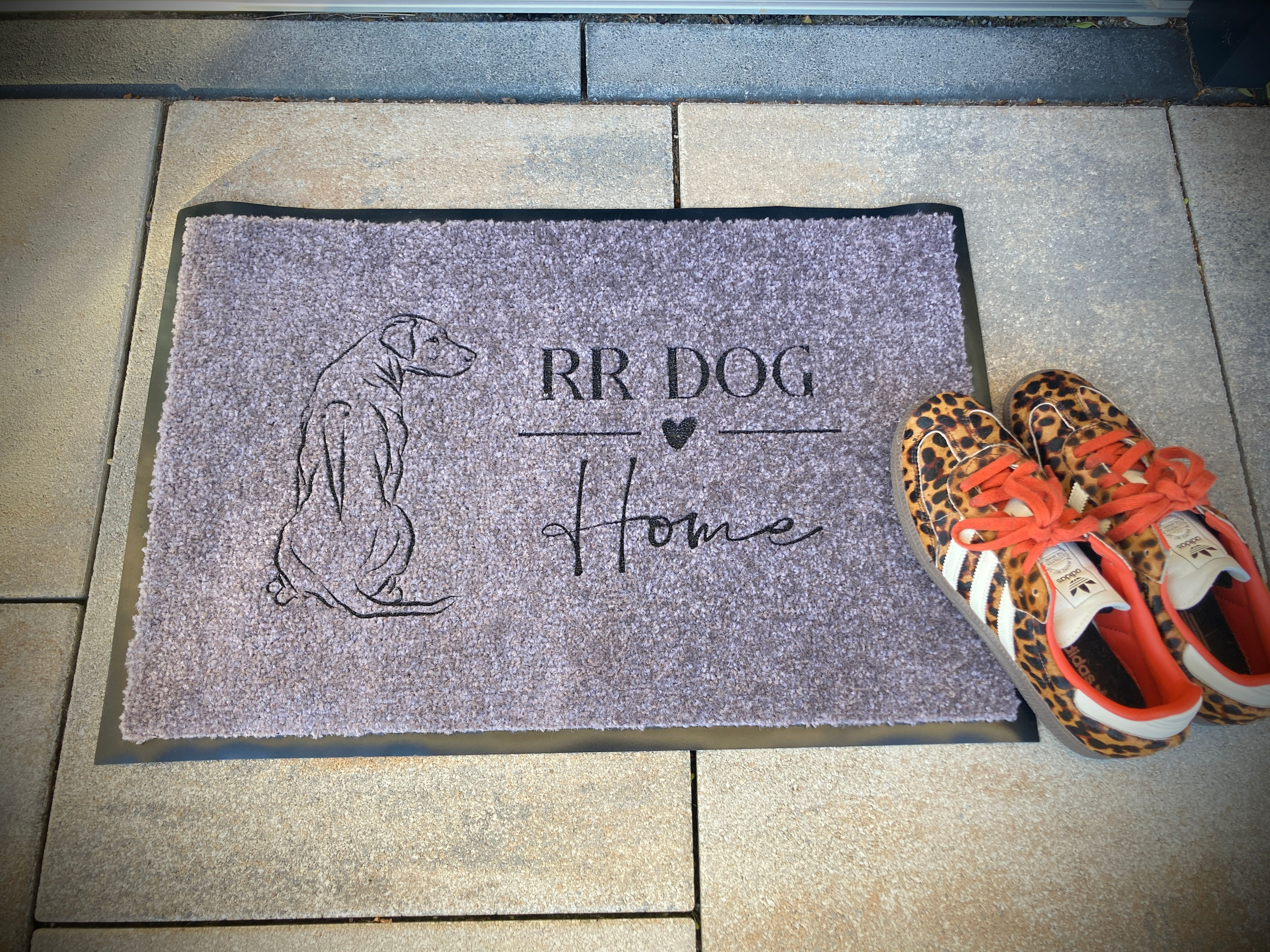 Personalisierte Fußmatte