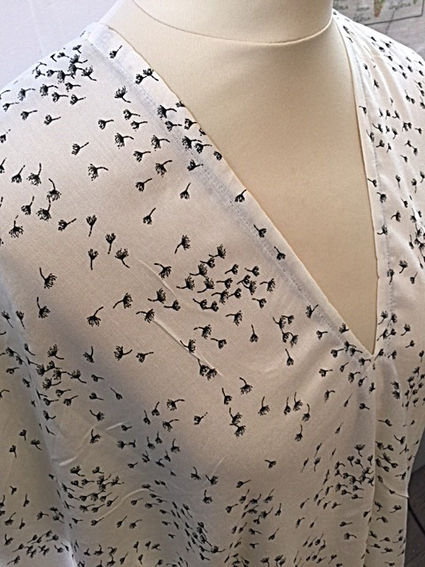 création de saison #blouse de fête