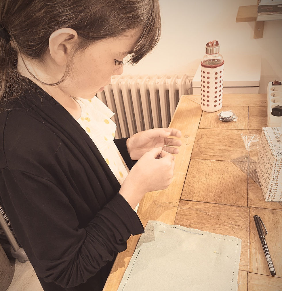 Atelier Jeune couturier(ère) - 9/13 ans - Création d'un accessoire (Durée 1h)