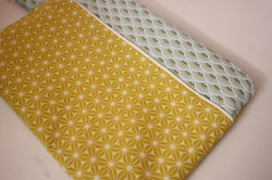 pochette motif japonais