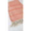  Turkish Towel, Diamond Jacquard Salmon