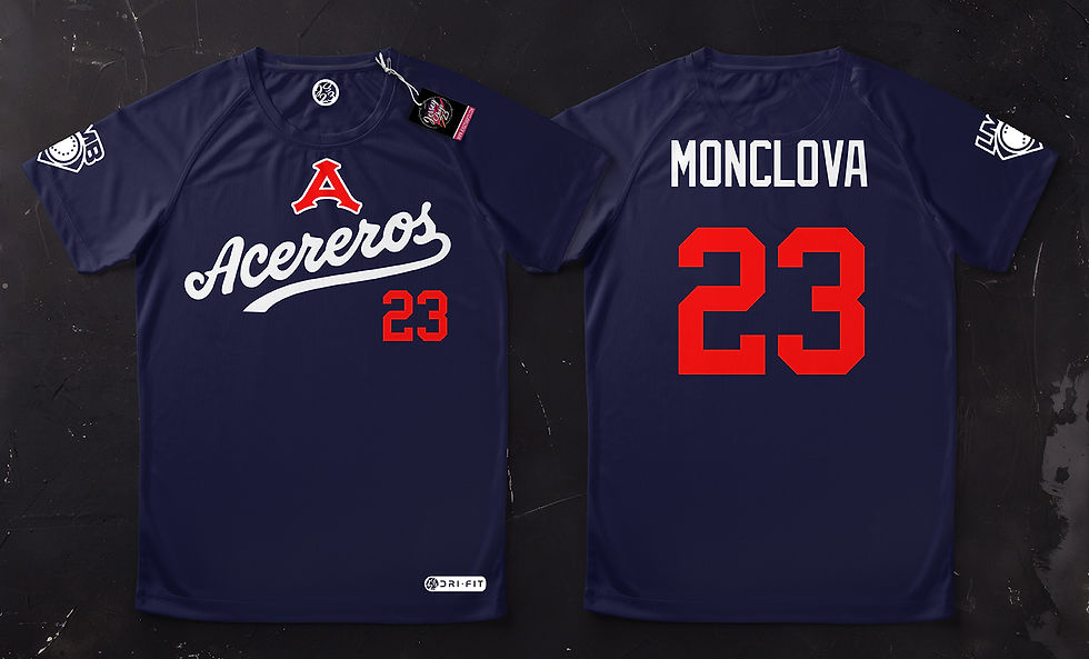 Miniatura: Manga Corta Acereros Monclova LMB