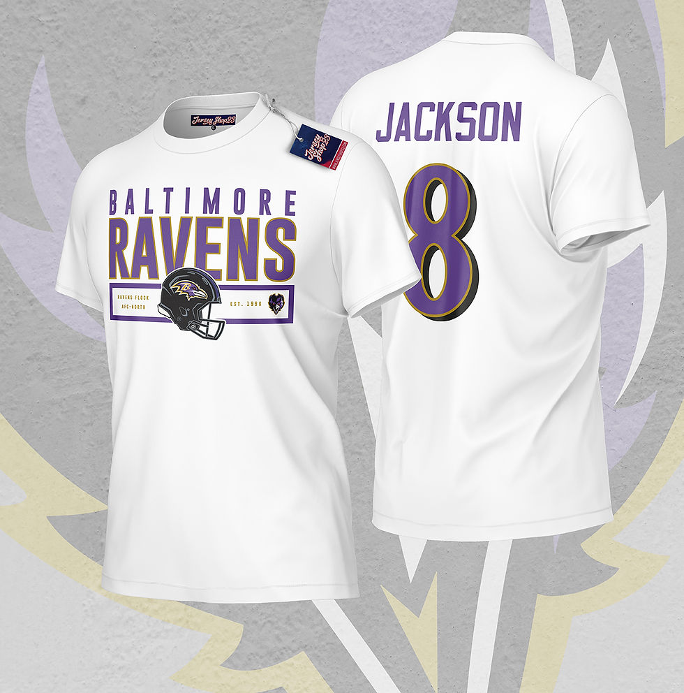 Miniatura: Playera corta Ravens 2K25