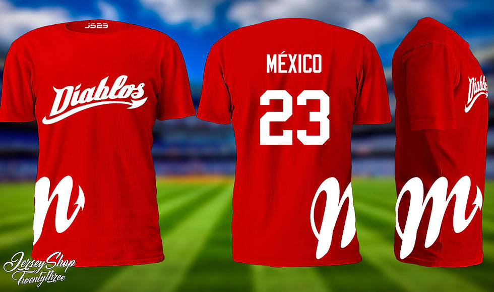 Miniatura: Playera LMB Diablos Rojos del México
