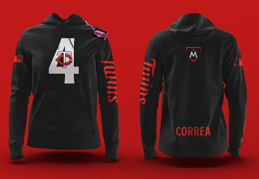 Miniatura: Twins Sudadera Jugador