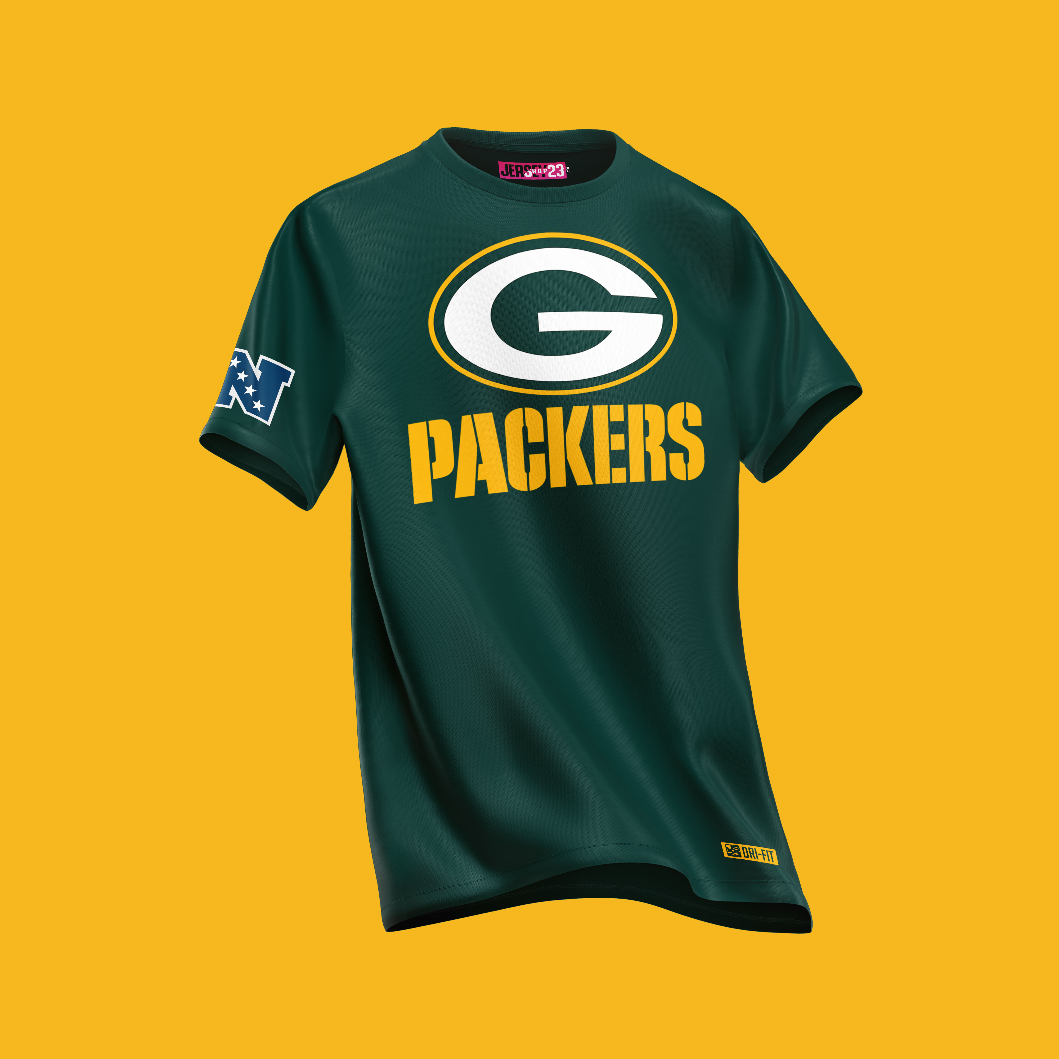 Manga Corta Packers 2k23