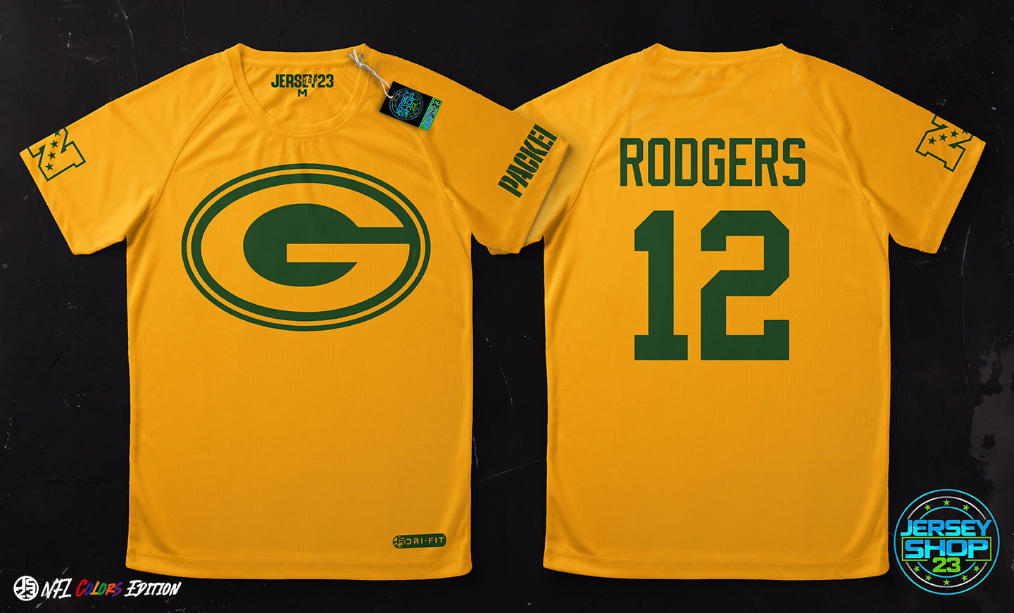 Manga Corta Packers 2k22