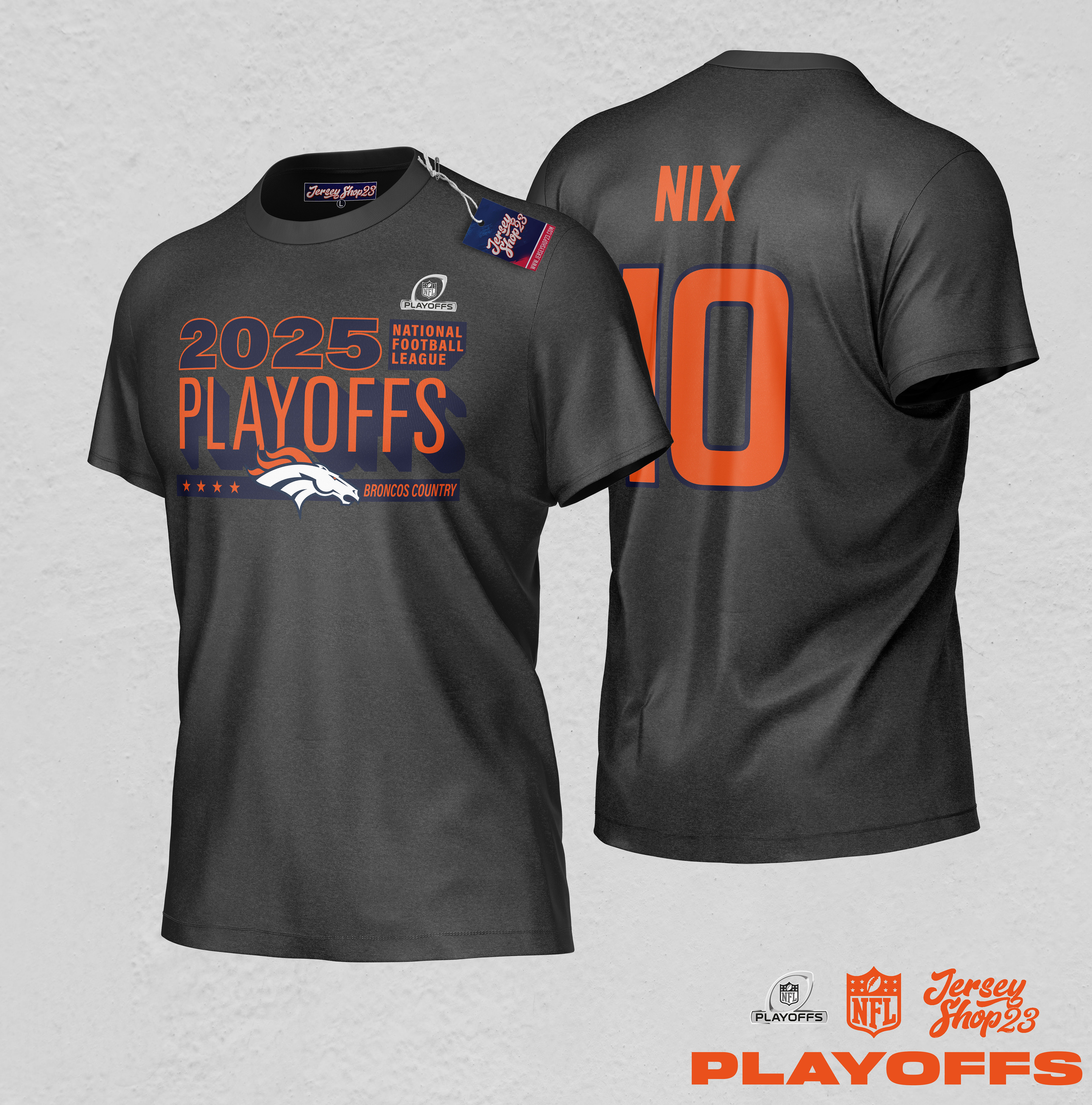 Playera Playoffs Broncos