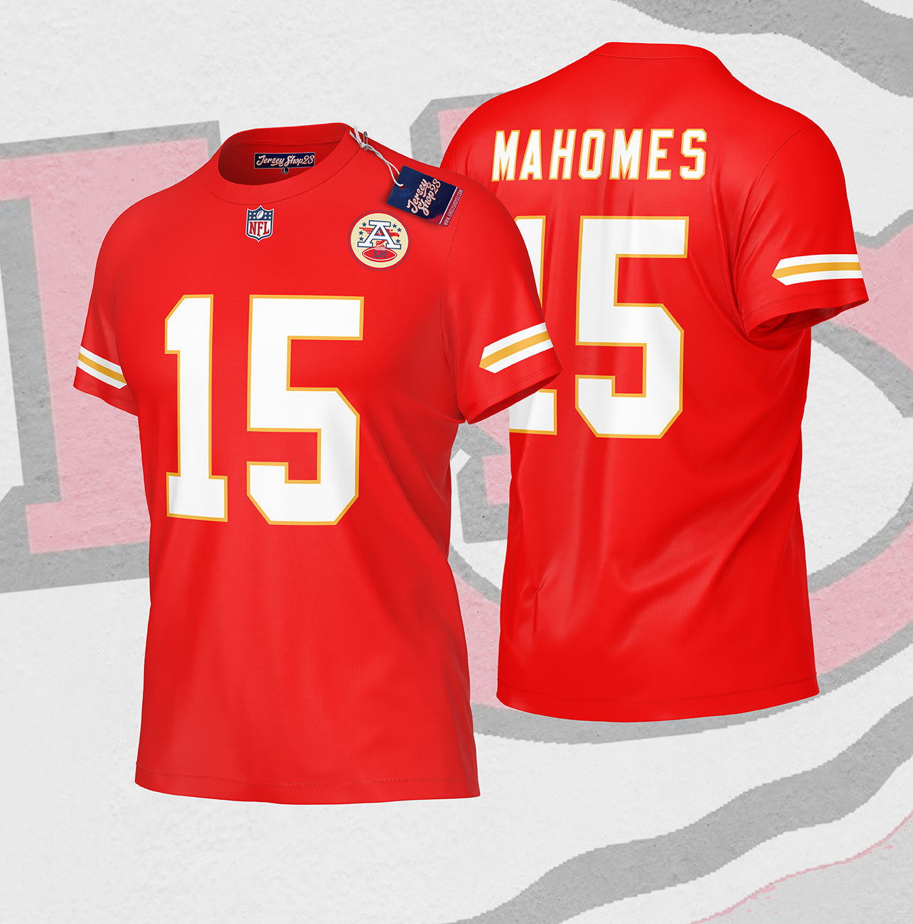 Playera jersey Chiefs