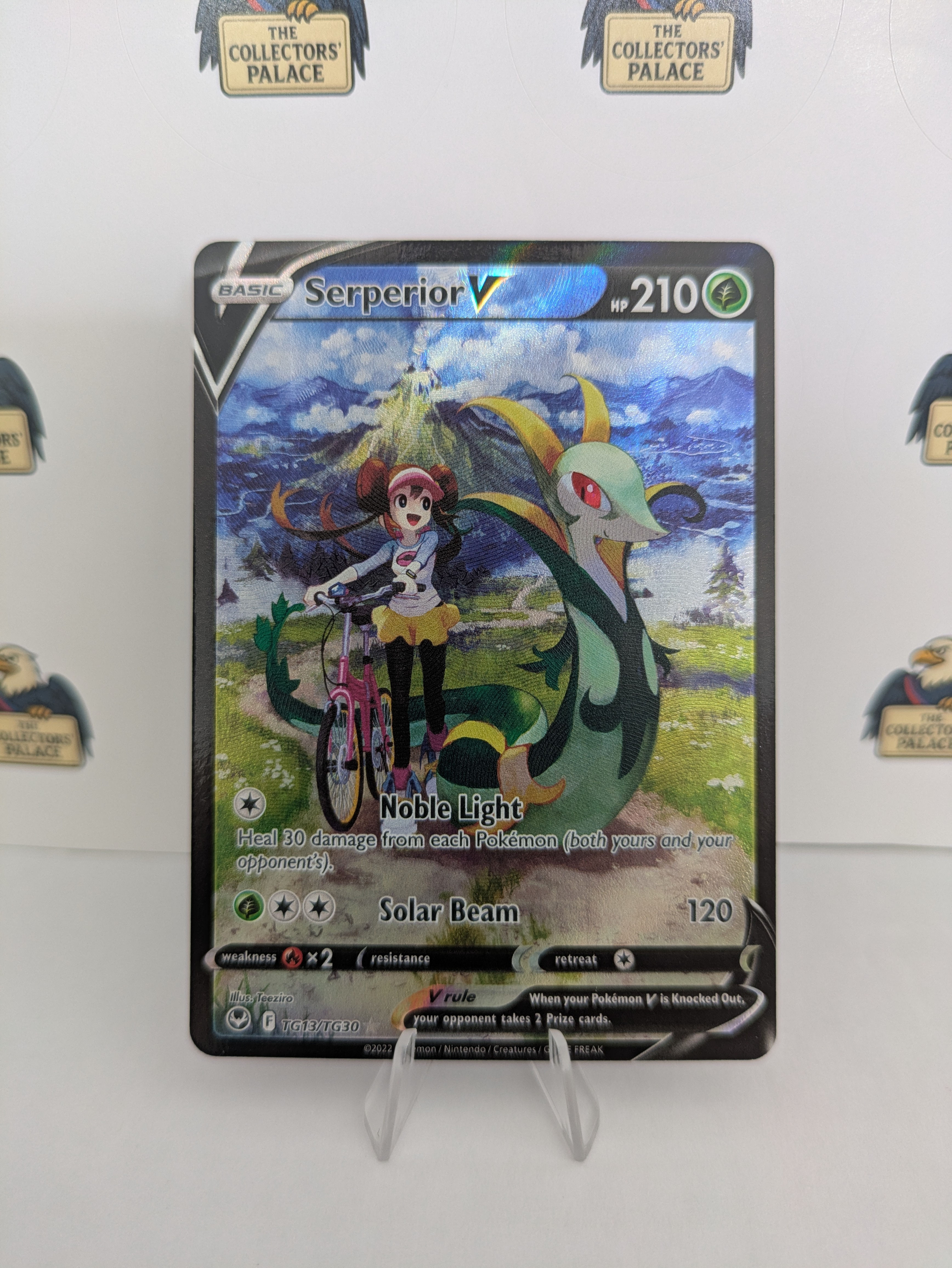 Serperior V TG13/TG30 - Silver Tempest Trainer Gallery