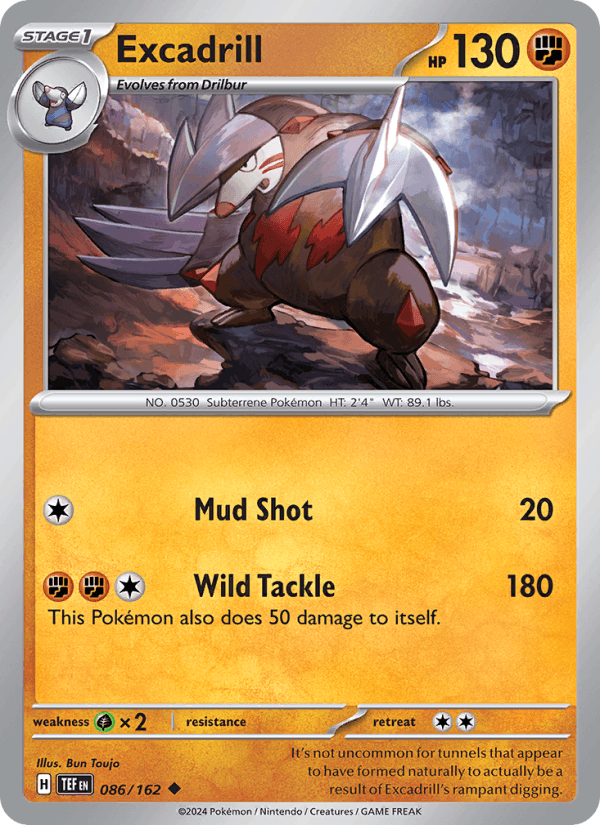 Excadrill 086/162 - Temporal Forces