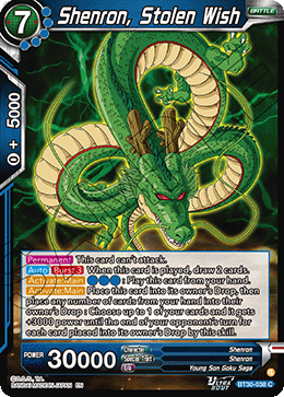 Shenron, Stolen Wish - BT30-038