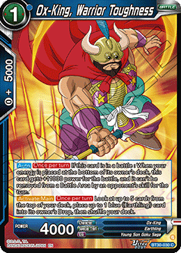 Ox-King, Warrior Toughness - BT30-030