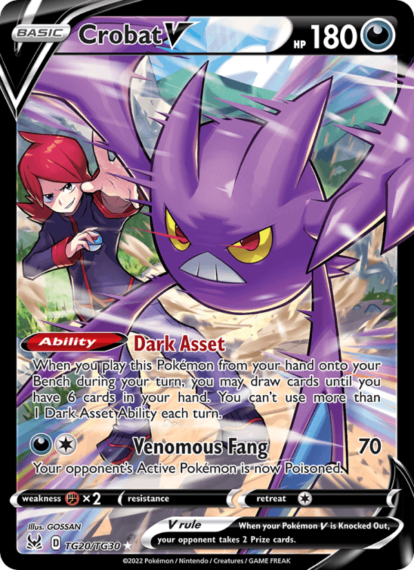 Crobat V TG20/TG30 - Lost Origin Trainer Gallery