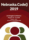 This is an image of the 2019 Nebraska.Code() Event Book cover and is a functional link to the PDF document.