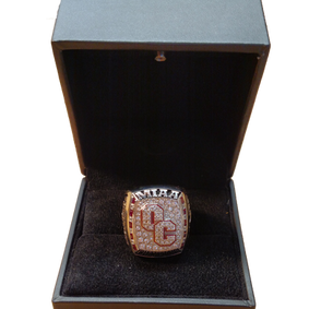 The RINGS are in! After a 9-1 season, the football team now dons new championship rings