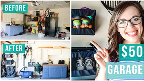 GET YOUR GARAGE ORGANIZED ON A BUDGET