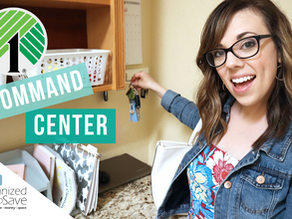 CREATE A COMMAND CENTER TO MAKE YOUR LIFE EASIER