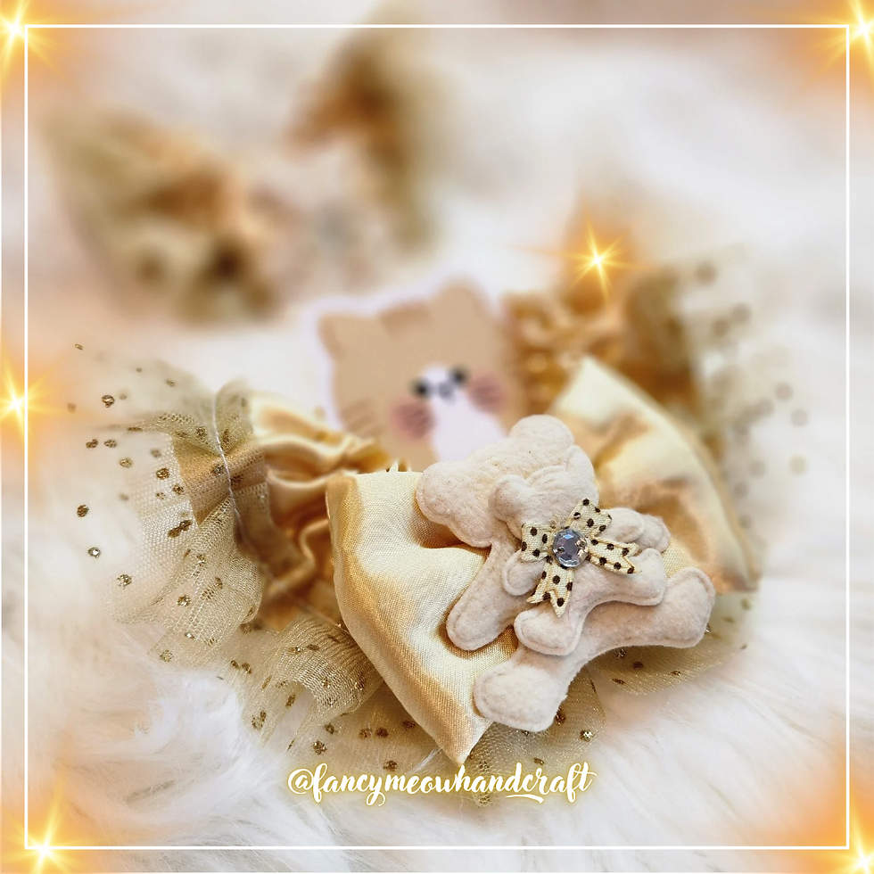 ✨️Golden Ruffles Bear🧸