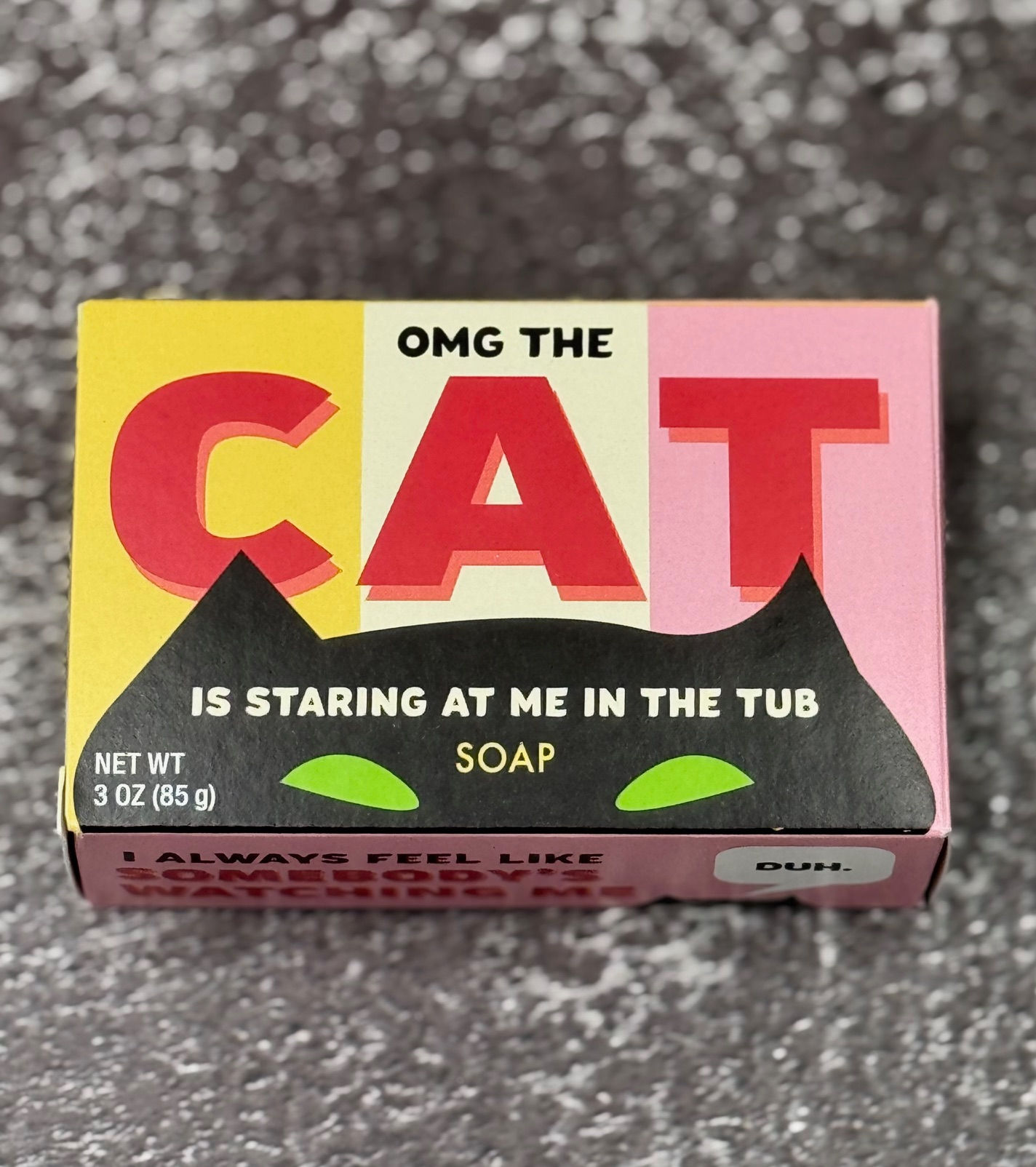 Omg the Cat Triple Milled Boxed Bar Soap