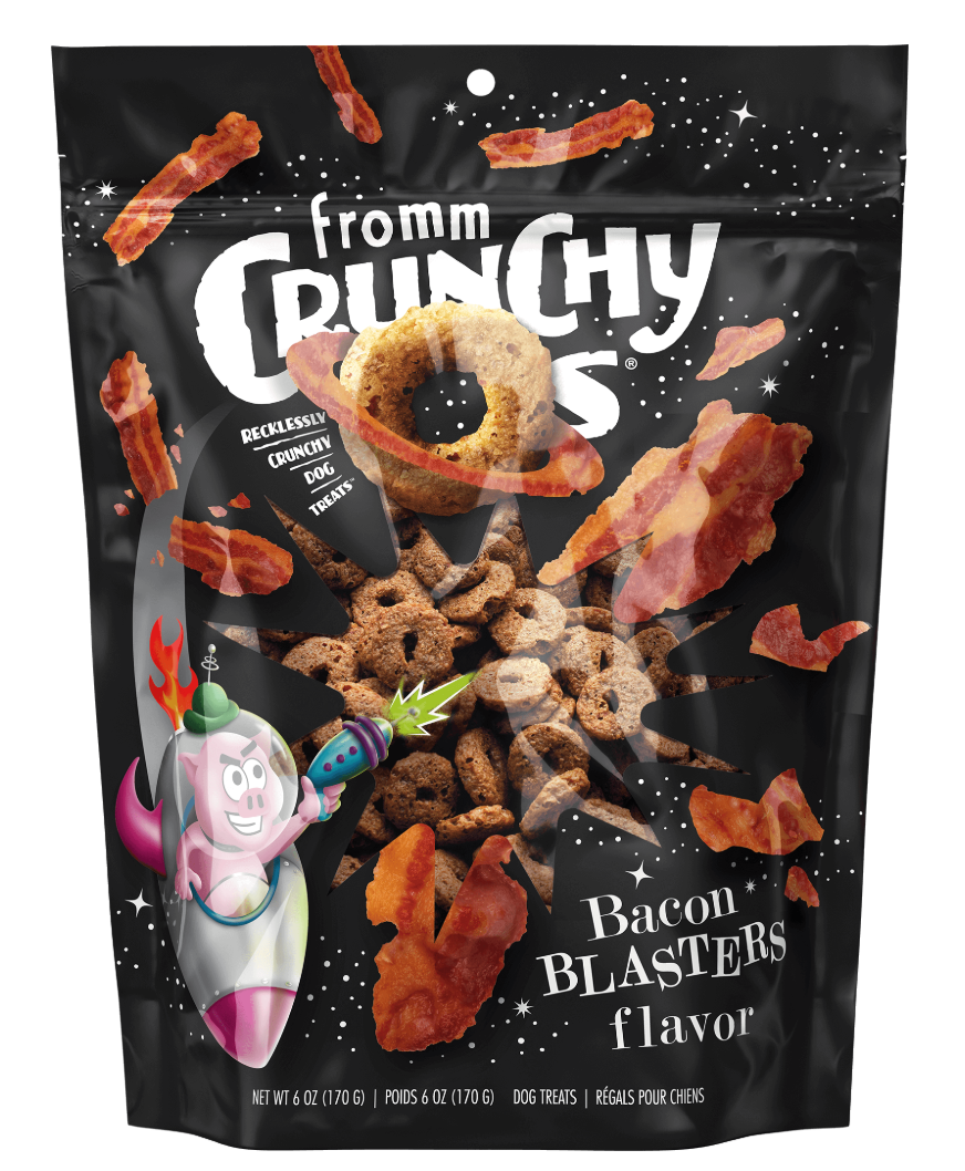Fromm Crunchy Os Bacon Blasters Flavor Dog Treats - Bacon Recipe