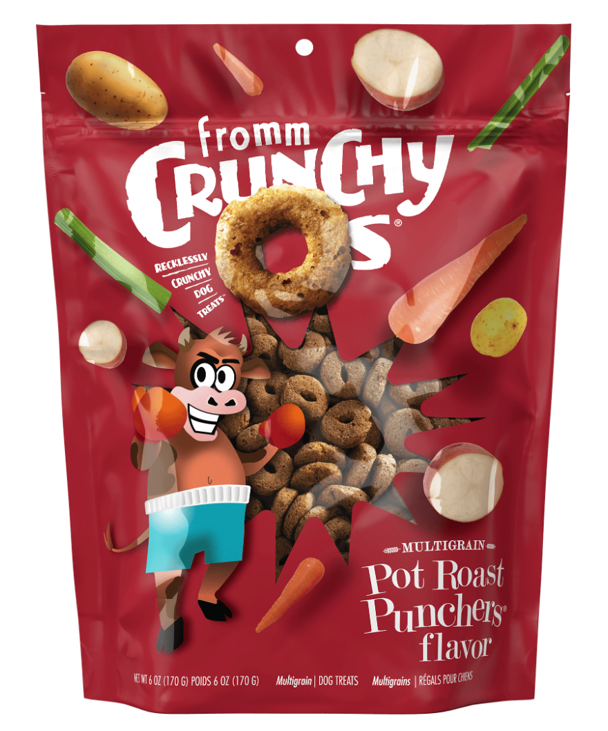 Fromm Crunchy O's Pot Roast Punchers Dog Treats