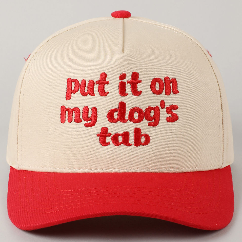 Thumbnail: “Put It on My Dog’s Tab” Two-Tone Trucker Hat