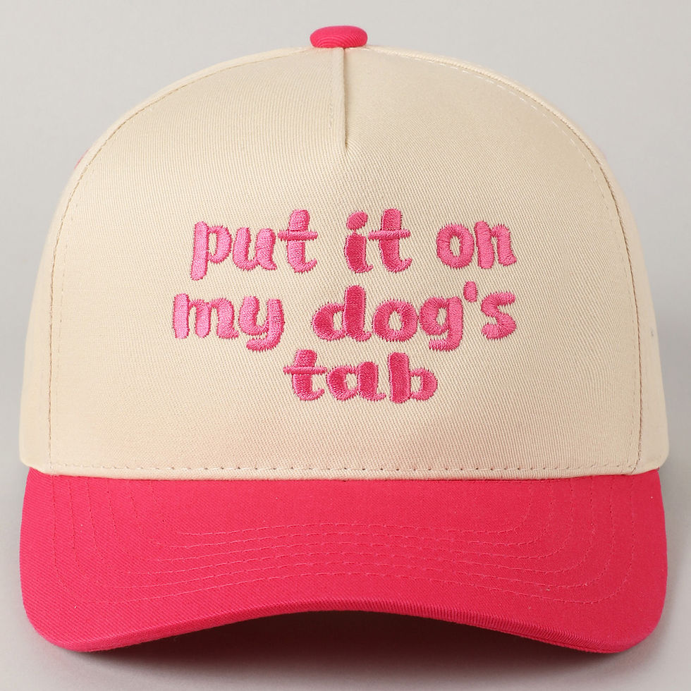 Thumbnail: “Put It on My Dog’s Tab” Two-Tone Trucker Hat