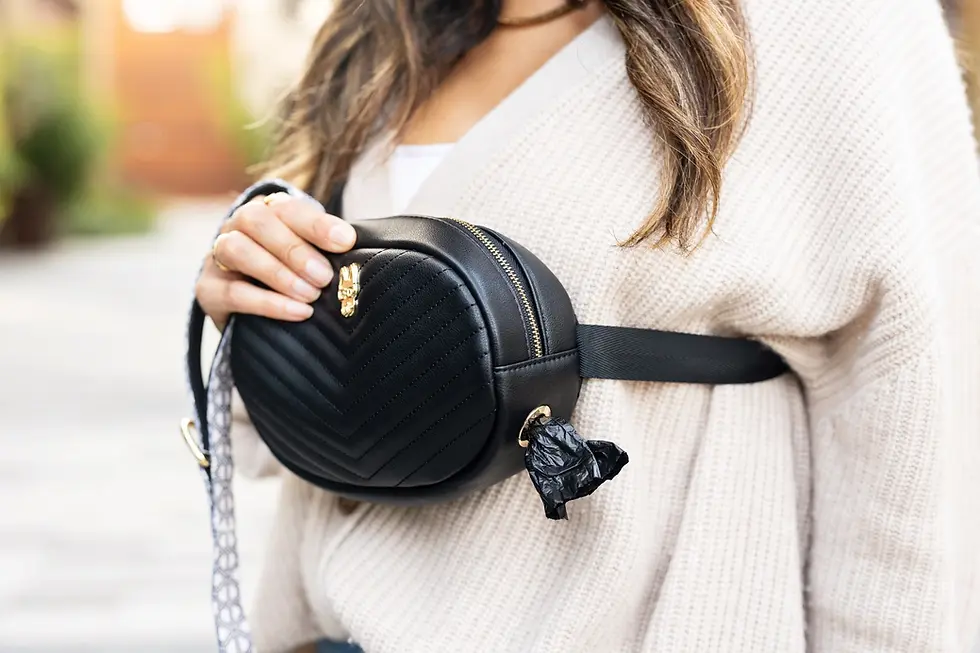 Thumbnail: Vegan Leather Belt Bag | Pink Papyrus