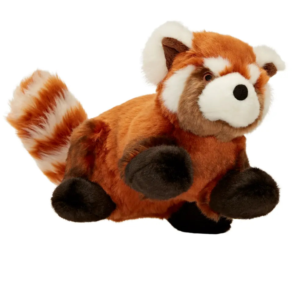 Thumbnail: Archie Red Panda Plush Dog Toy from Fluff and Tuff