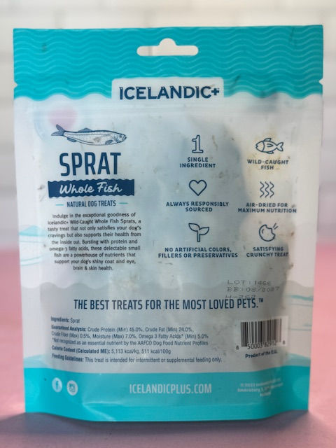Thumbnail: Icelandic+ Sprat Whole Fish Dog Treats