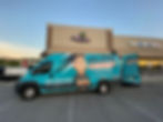 Elite Floor Care van parked outside a commercial property in Knoxville, TN, ready for professional flooring services.