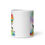 Thumbnail: "We are stronger than hate."– LGBTQ+ White Glossy Mug (11oz)