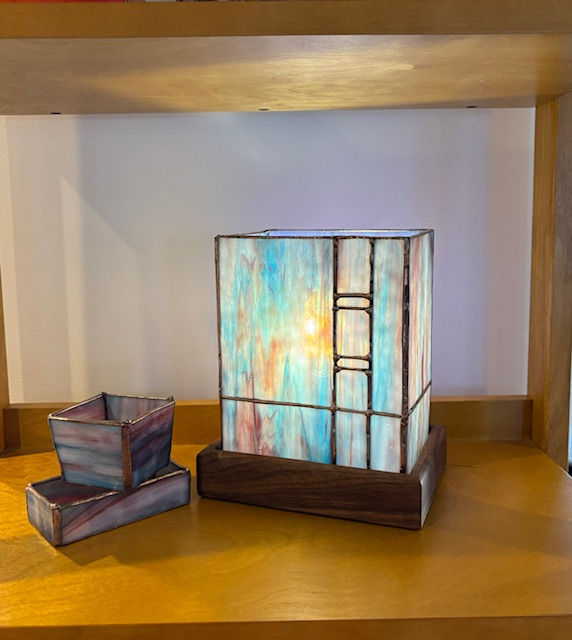 Thumbnail: 11302024 Stained Glass Lamp