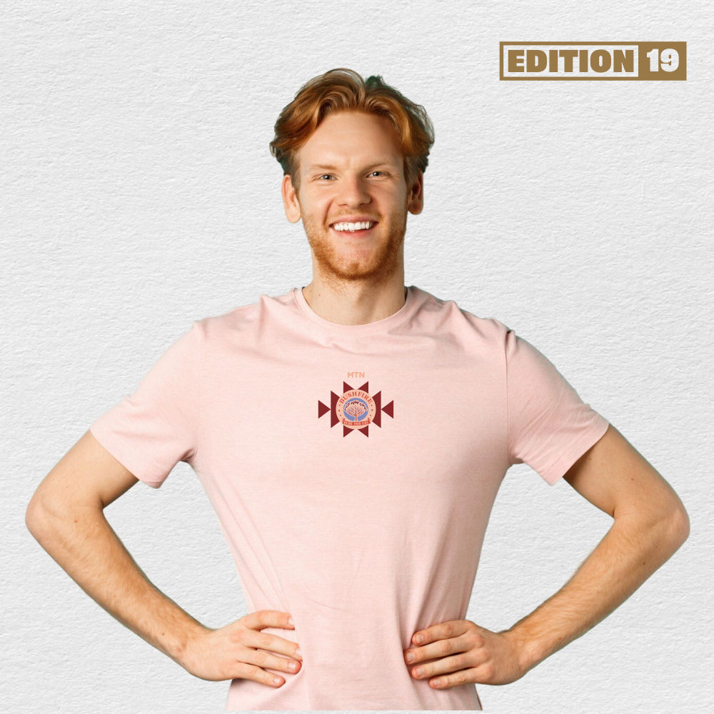 House On Fire Unisex Tee - Peach