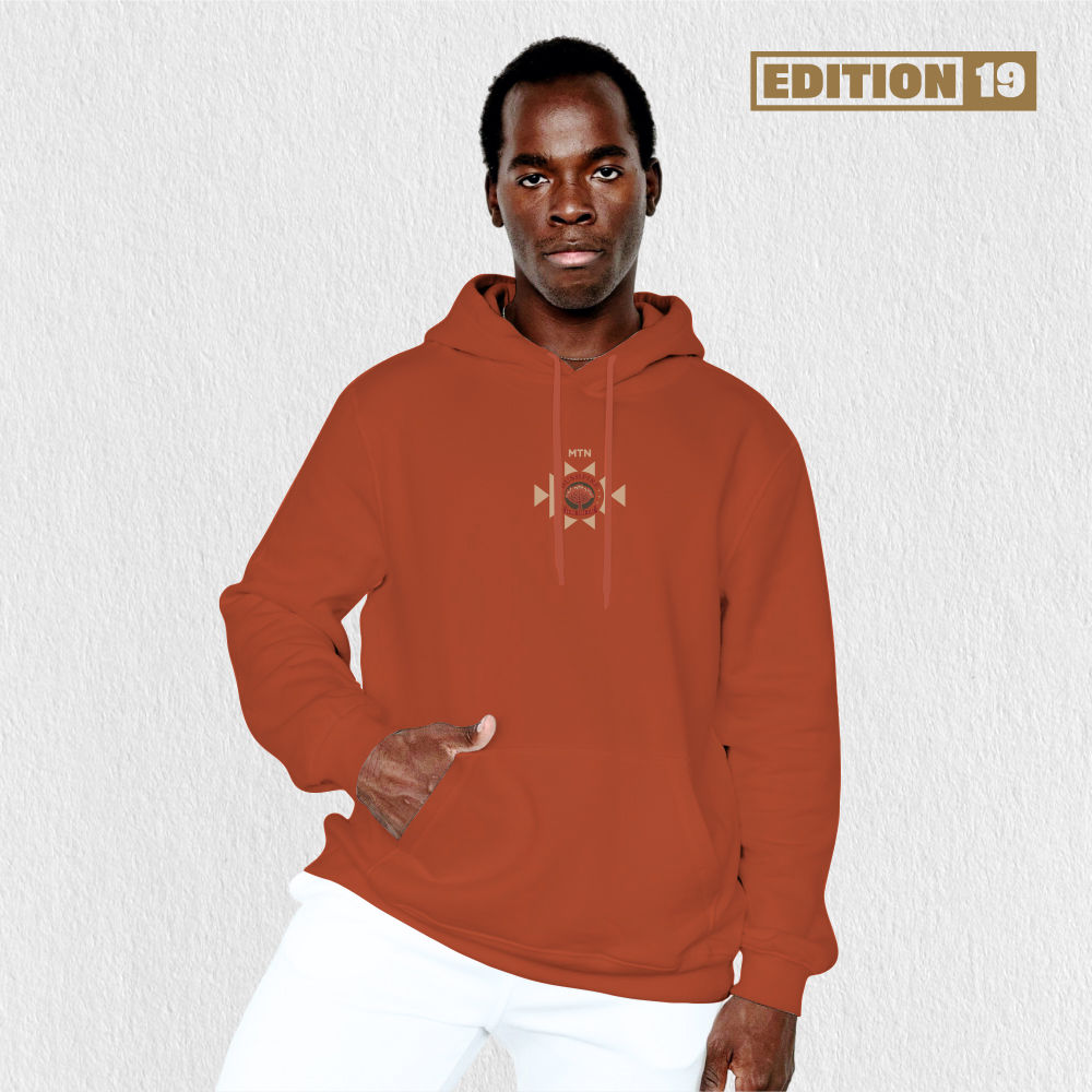 House On Fire Burnt Orange Unisex Hoodie