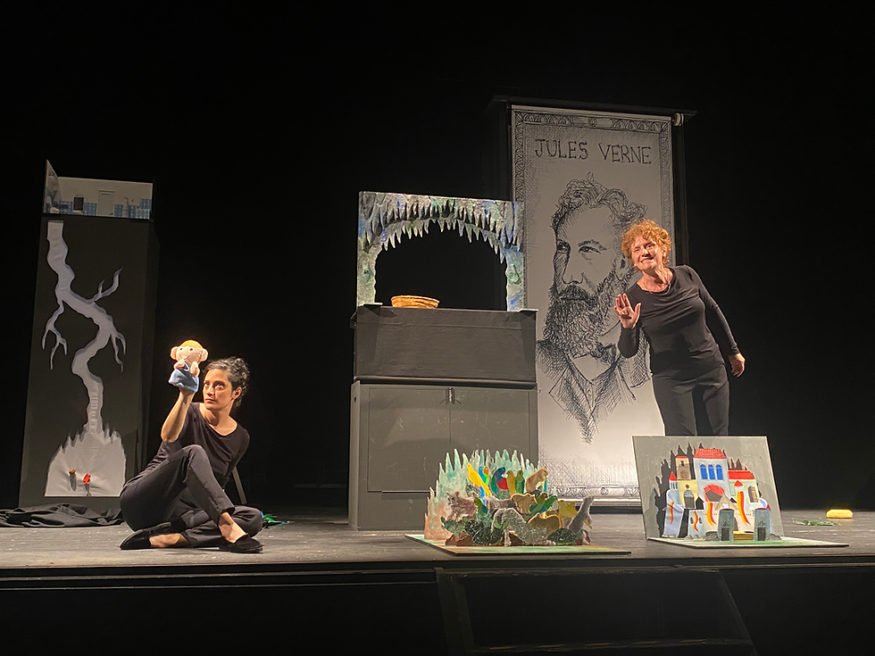 Enza De Rose e Daniela Gattorno in scena al Teatro Bobbio con Guscio di Noce