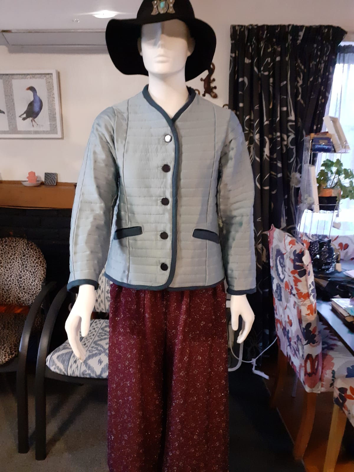 Slate Serenade Jacket, by Lynley