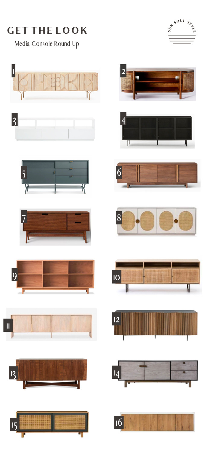 Media console round up, tv console round up