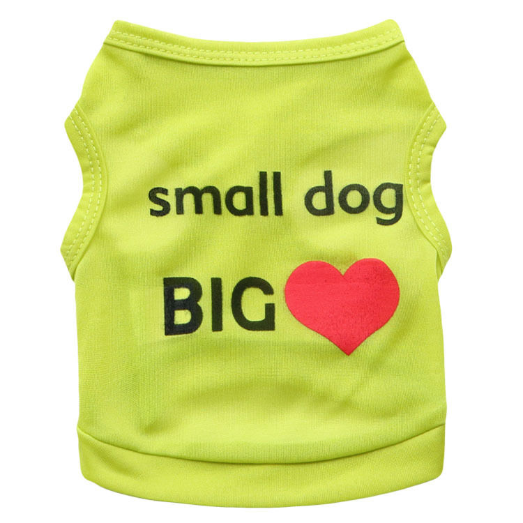 Miniatura: Pet Vest for Small Dogs with Heart Design