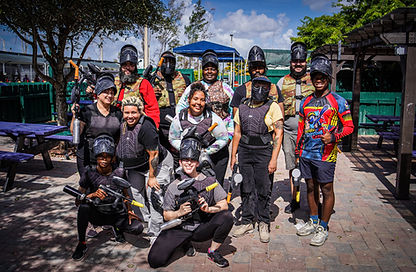 Family Paintball Center Birthday Party