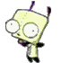 gir from invader zim doing his little dancey dance