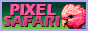 Pixel Safari fake advertisement neocities link button