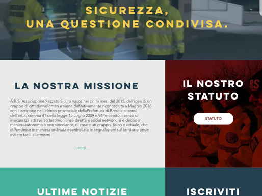 Nuovo sito internet